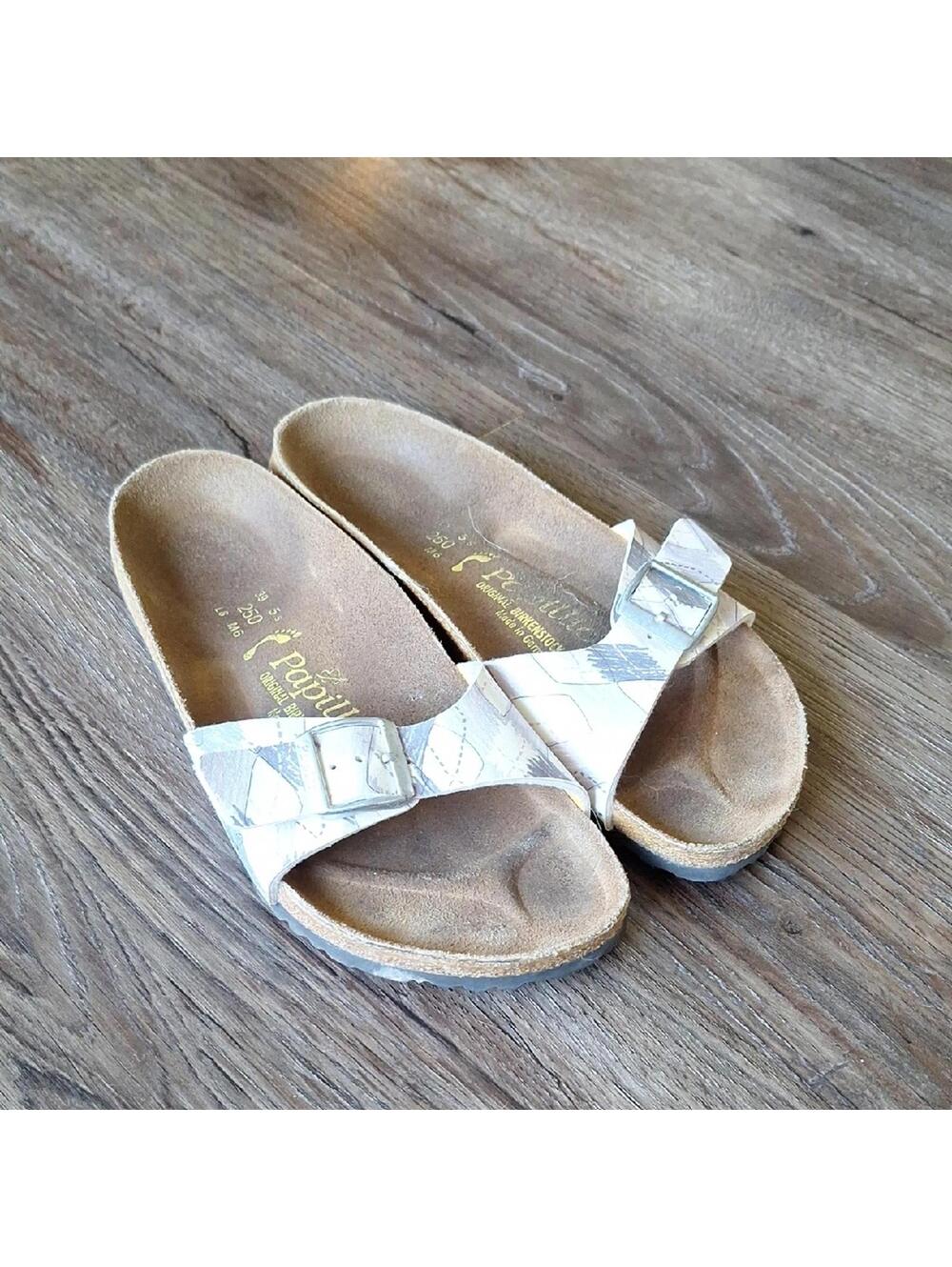 Papillio Birkenstock Madrid Geometric Sandal Size 8